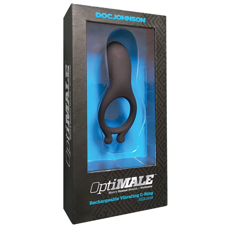 Doc Johnson Optimale Rechargeable Vibrating C-Ring for Enhanced Clitoral Stimulation