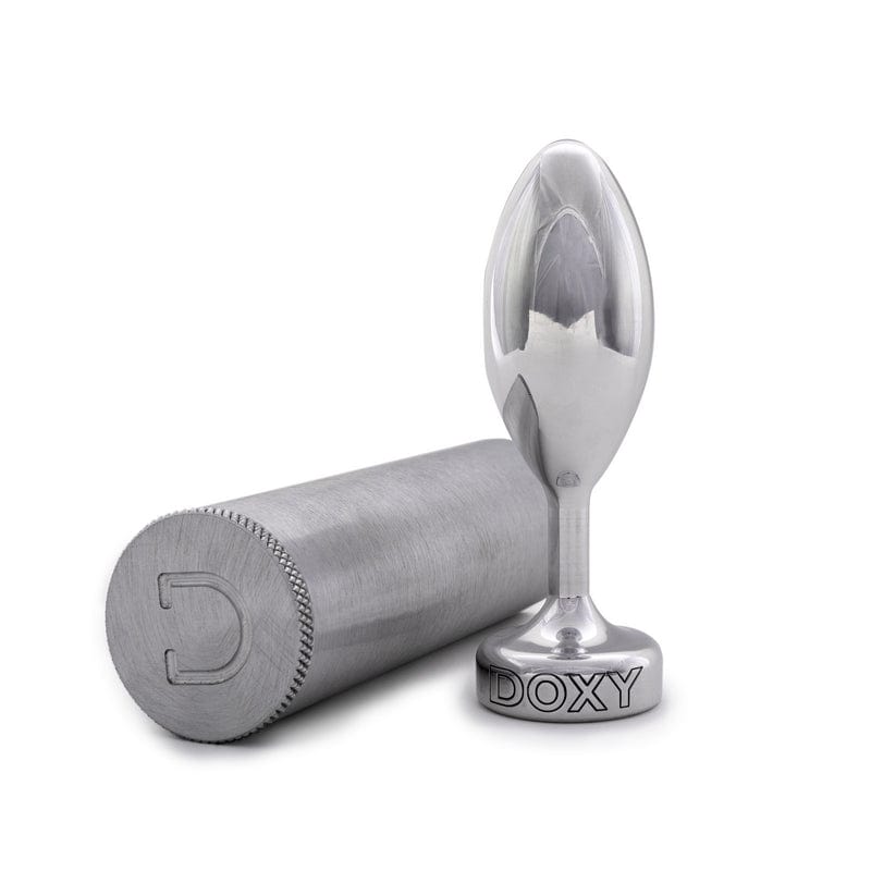 Premium Doxy Smooth Aluminum Anal Butt Plug for Pleasurable Play