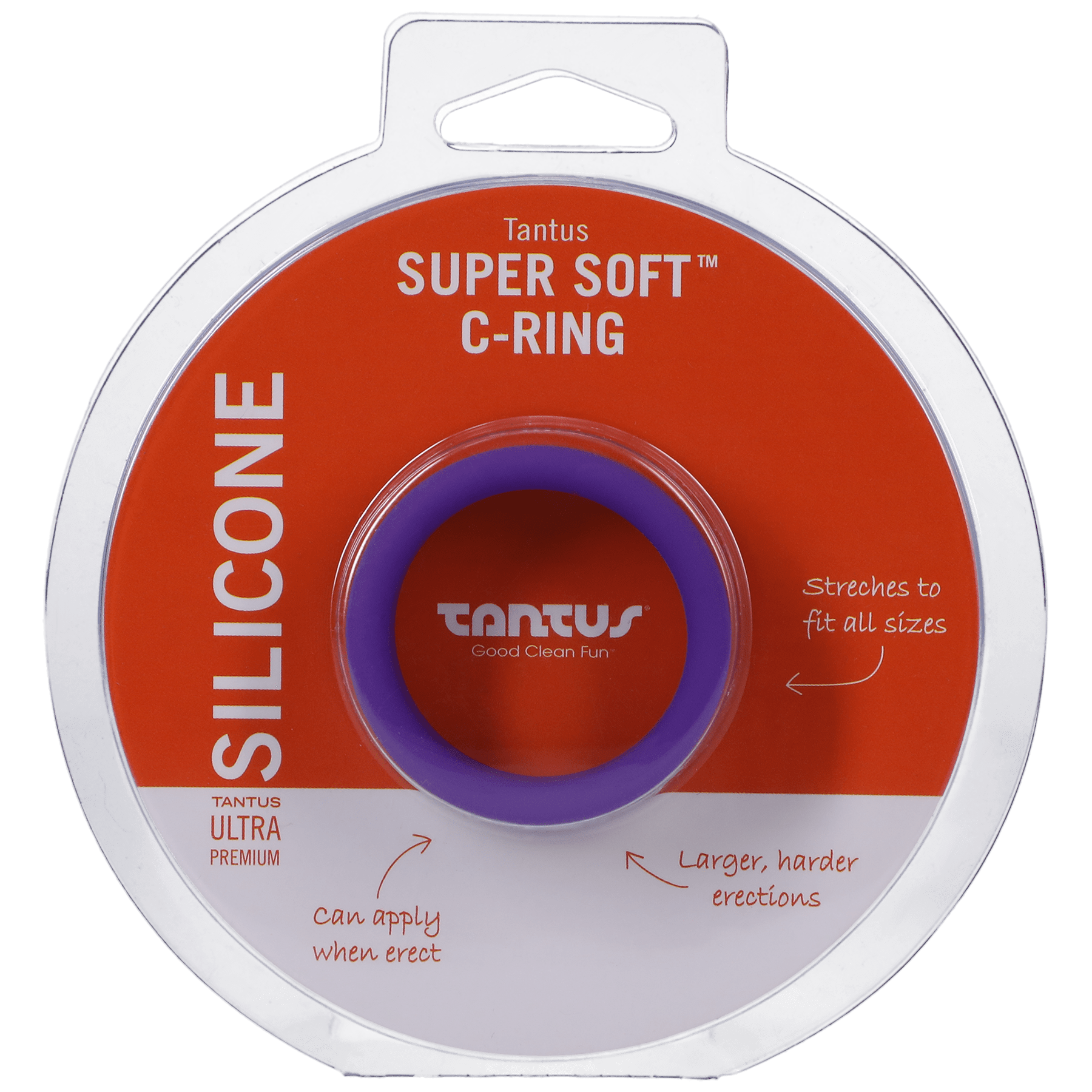 Tantus Ultra-Soft and Stretchy Silicone Cock Ring for Enhanced Pleasure