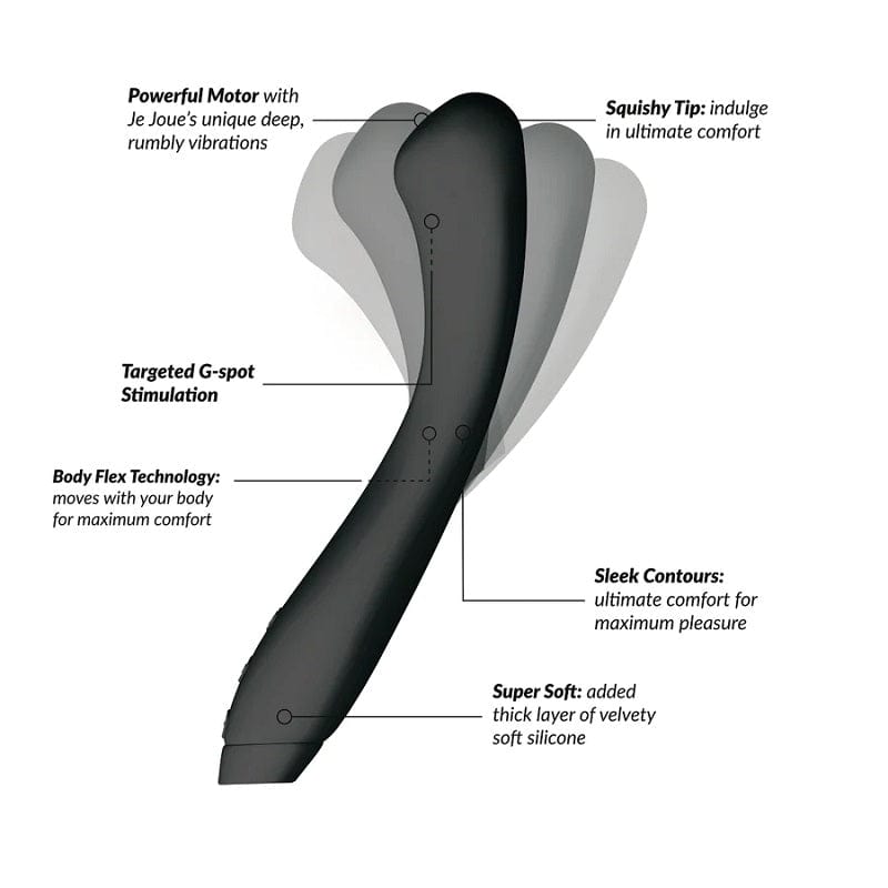 Je Joue Juno Flex: Soft & Flexible G-Spot Rabbit Vibrator