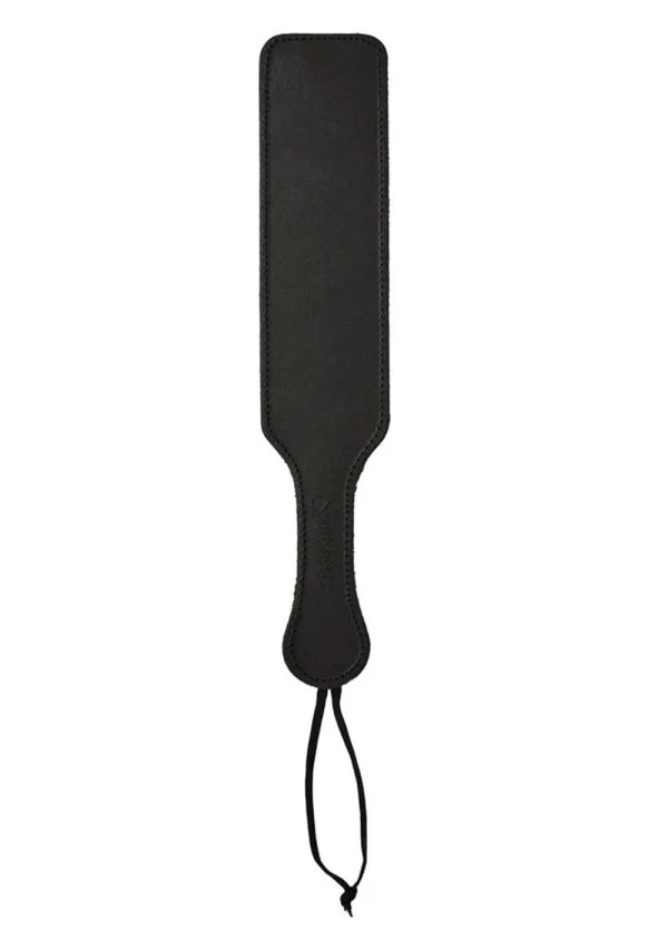 Sportsheets Premium Leather and Soft Fur BDSM Paddle for Versatile Sensations