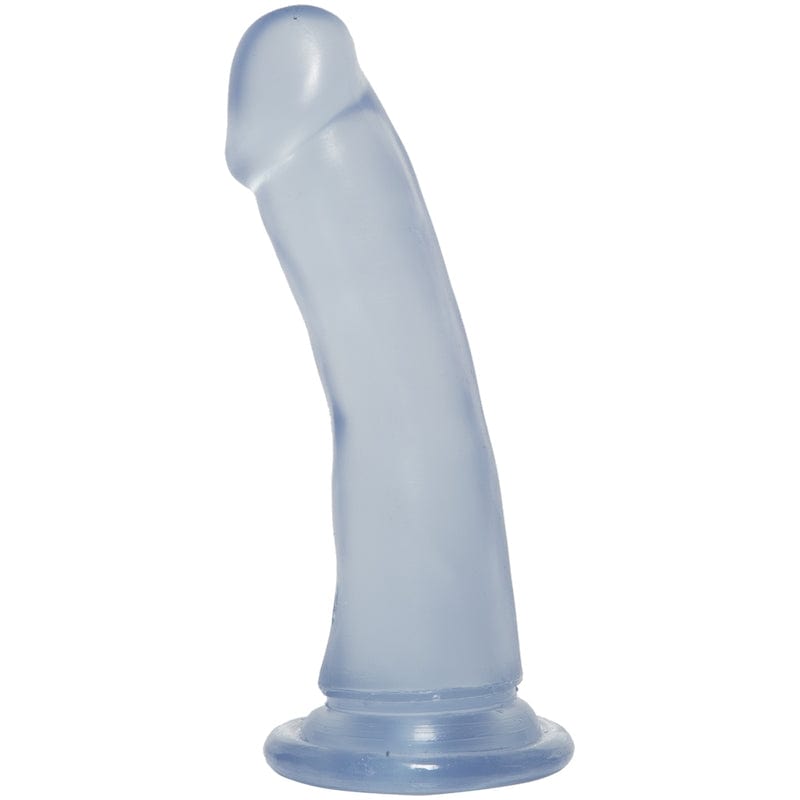 Doc Johnson's Exquisite Crystal Jellies Slim Style 6.5 - Inch Dildo for Adult Pleasure