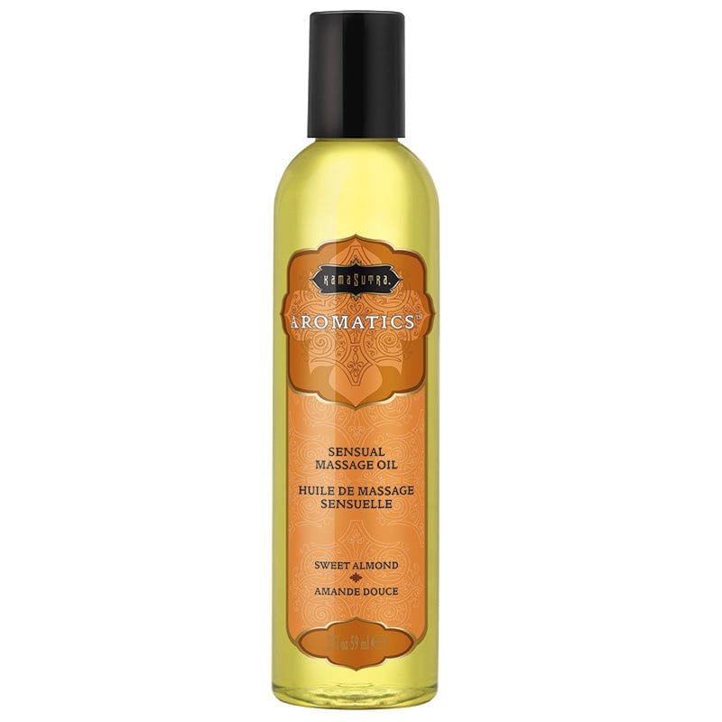 Kama Sutra Aromatics Sweet Almond Relaxing and Sensual Massage Oil for Romantic Moments