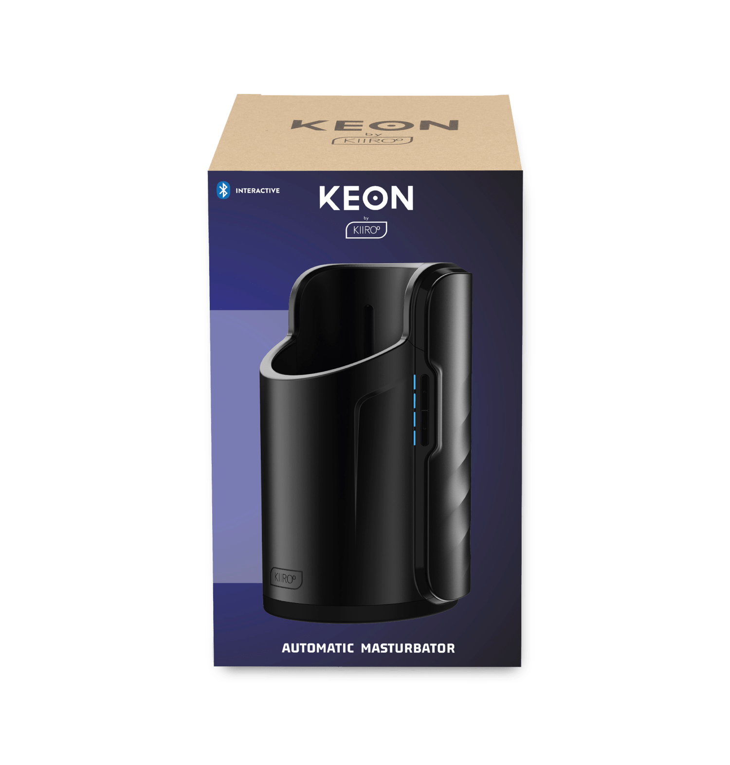 Kiiroo Keon Automatic Masturbator and Feel Stroker Pleasure Combo Set in Pale Color