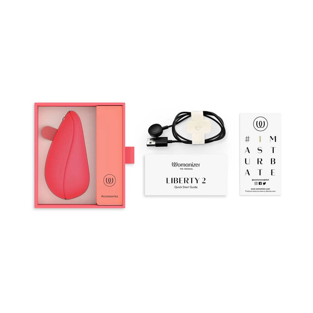 Womanizer Liberty 2: Compact & Powerful Clitoral Stimulator for On - the - Go Pleasure