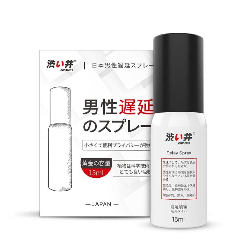 Drywell Natural Physical Delay Spray for Men with Pure Plant Extracts
