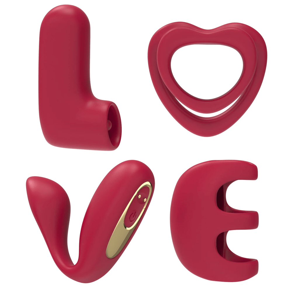 Tracy's Dog Premium Love Couple Vibrator Set for Exciting Intimacy