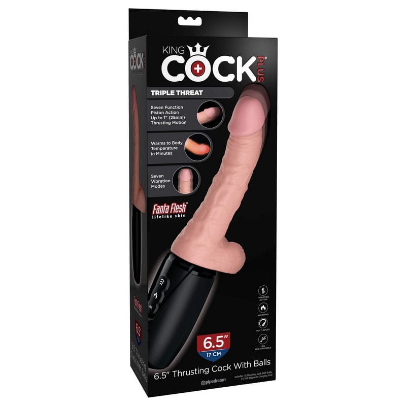 Pipedream King Cock Plus Thruster with 7 Functions