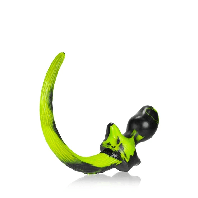Oxballs Premium Puppy Tail Bulldog-Style Butt Plug for Playful Fun