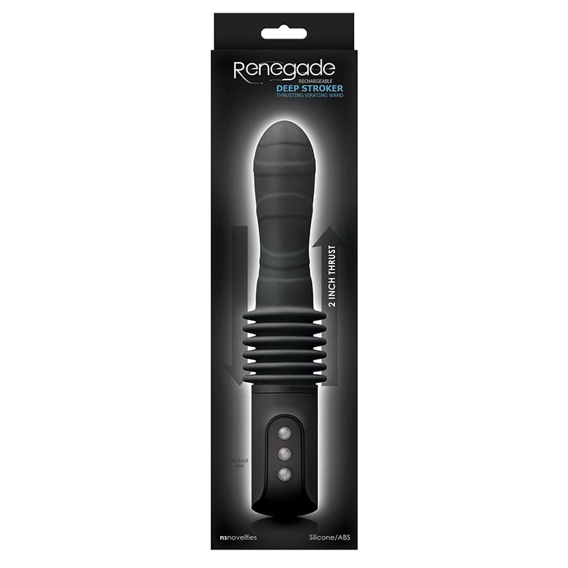 NS Novelties Renegade Rechargeable Deep Stroker with Powerful Vibrations