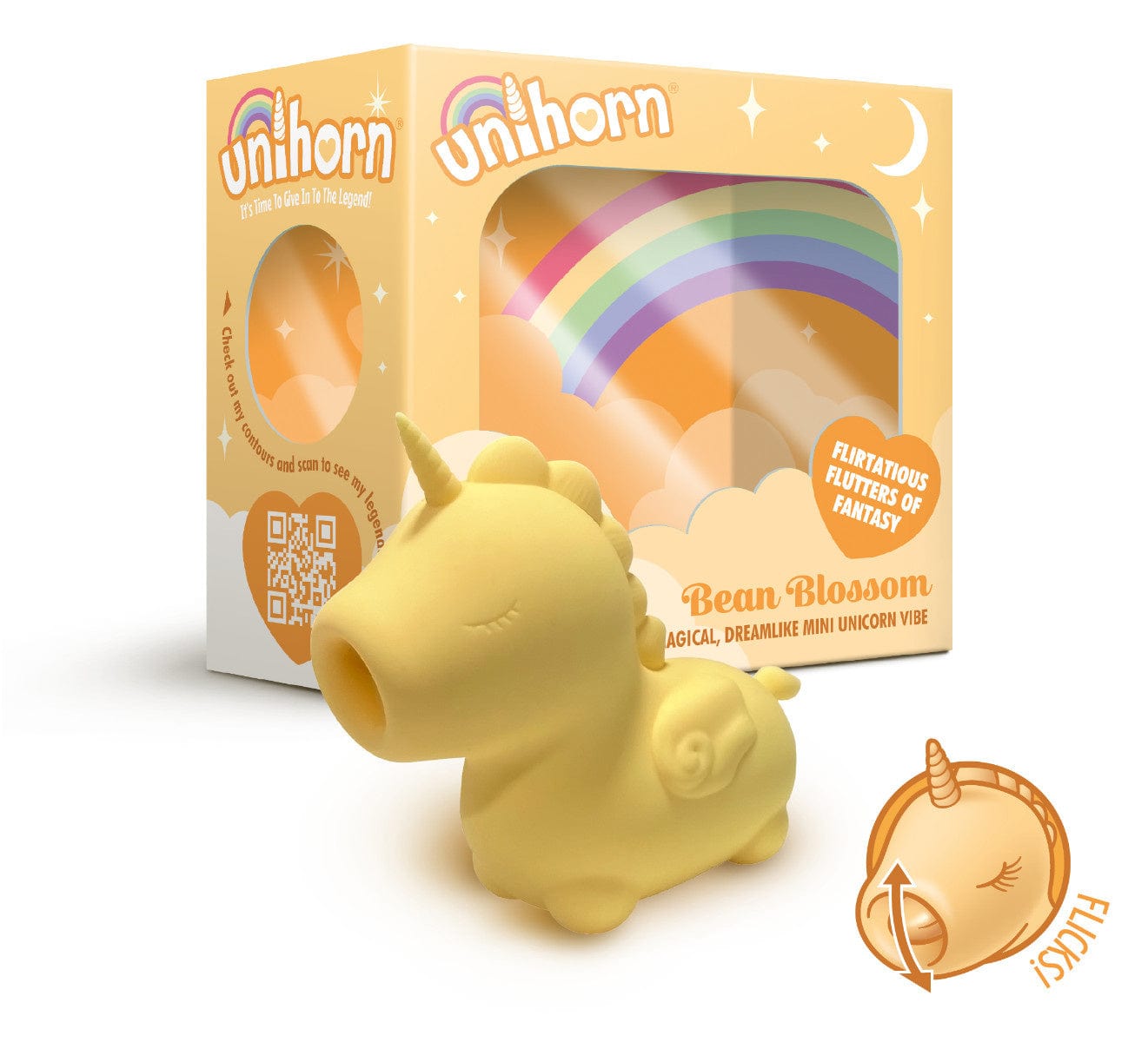 Creative Conceptions Unicorn Bean Blossom Clitoral Vibrator - A Dreamy Pleasure Device
