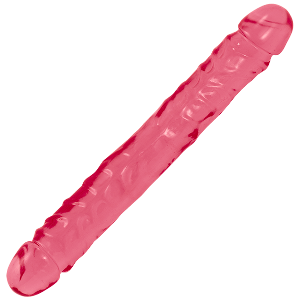 Doc Johnson's 12-Inch Crystal Jellies Junior Double-Ended Dildo for Solo and Partnered Play