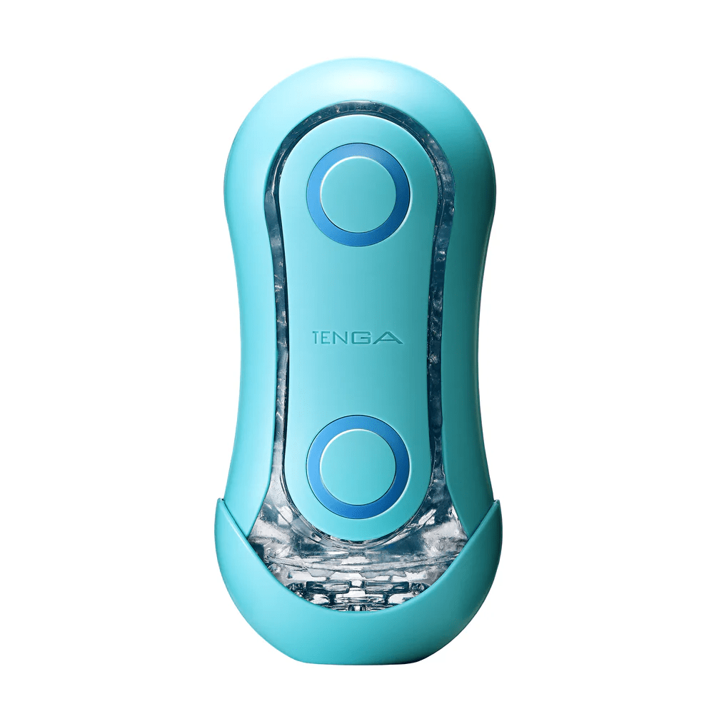 Ocean Blue Tenga Flip Orb - A Reusable Male Pleasure Device for Unmatched Sensations