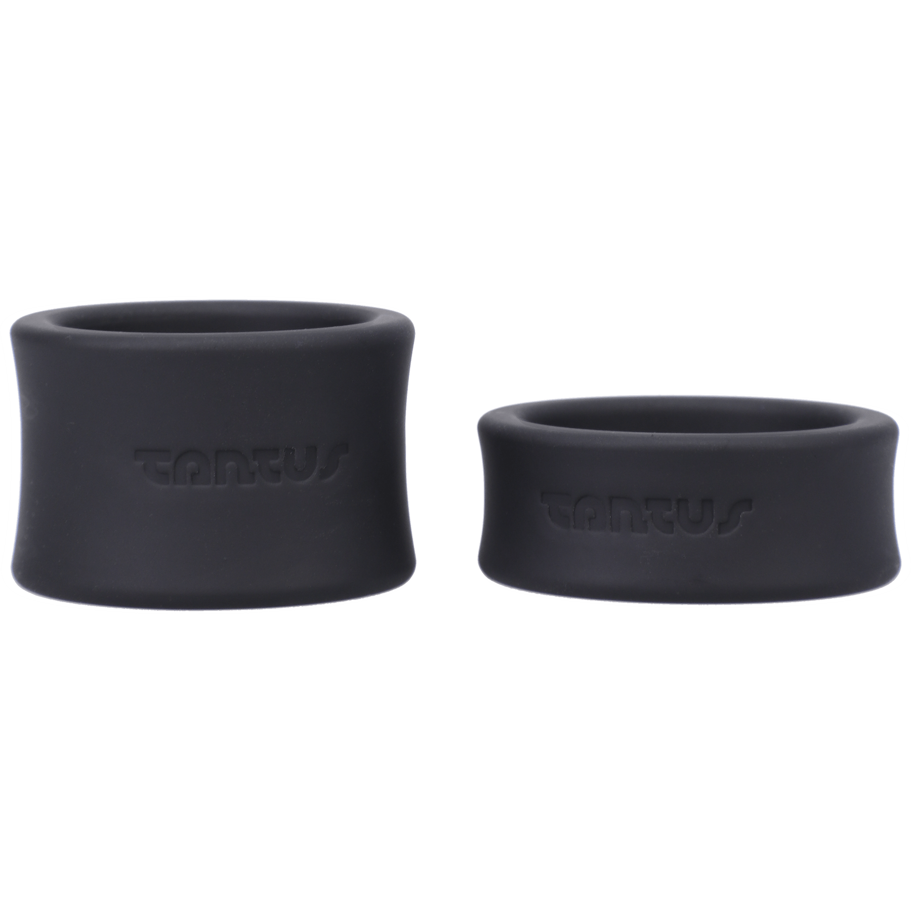 Tantus Ultra-Soft Black Silicone Ball Stretcher Kit for Enhanced Pleasure