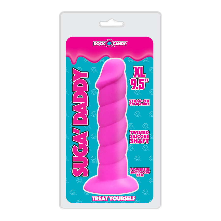 Rock Candy Suga - Daddy 9.5 Inches Silicone Anal and Vaginal Dildo for Ultimate Pleasure