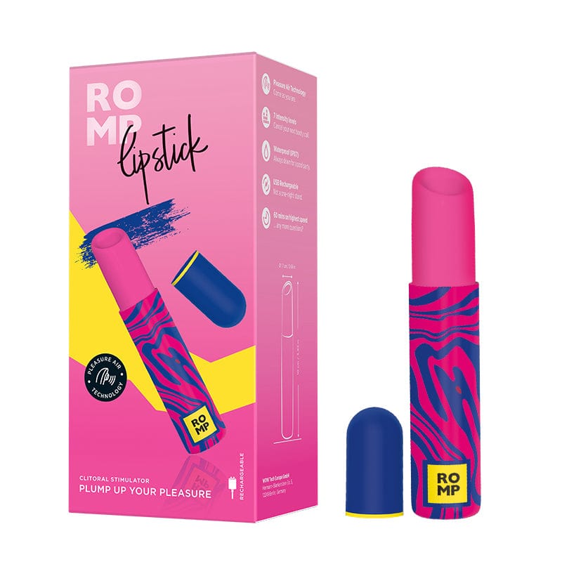 Innovative Romp Pleasure Air Compact Lipstick-Style Clitoral Vibe