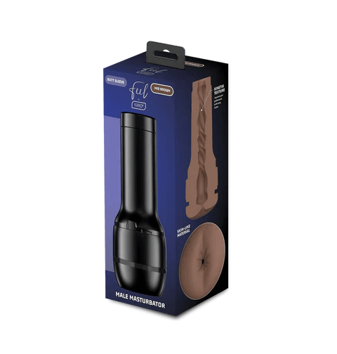 Kiiroo Mid Brown Feel Stroker Butt for Immersive Pleasure
