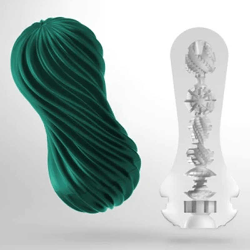 Tenga Flex Reusable Male Masturbator with Spiral Stimulation