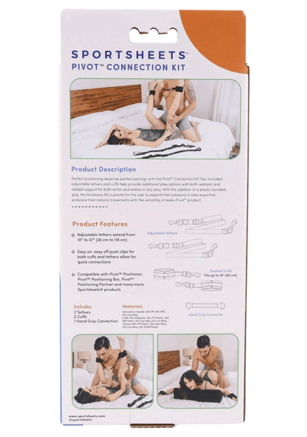 Sportsheets Pivot Versatile Bondage and Pleasure Enhancement Connection Kit