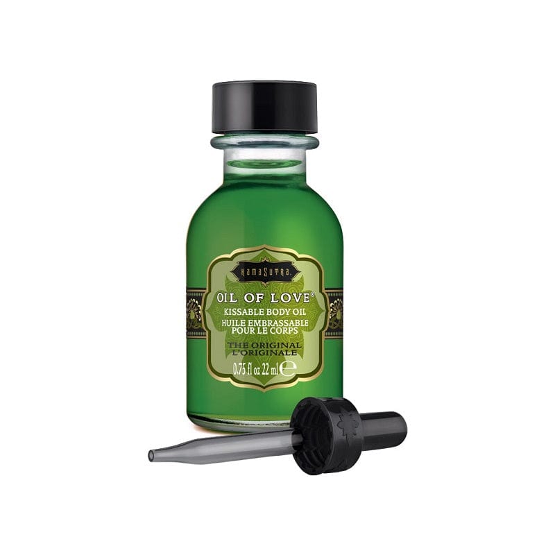 Original Kama Sutra Love Oil with Sensual Warming Effect
