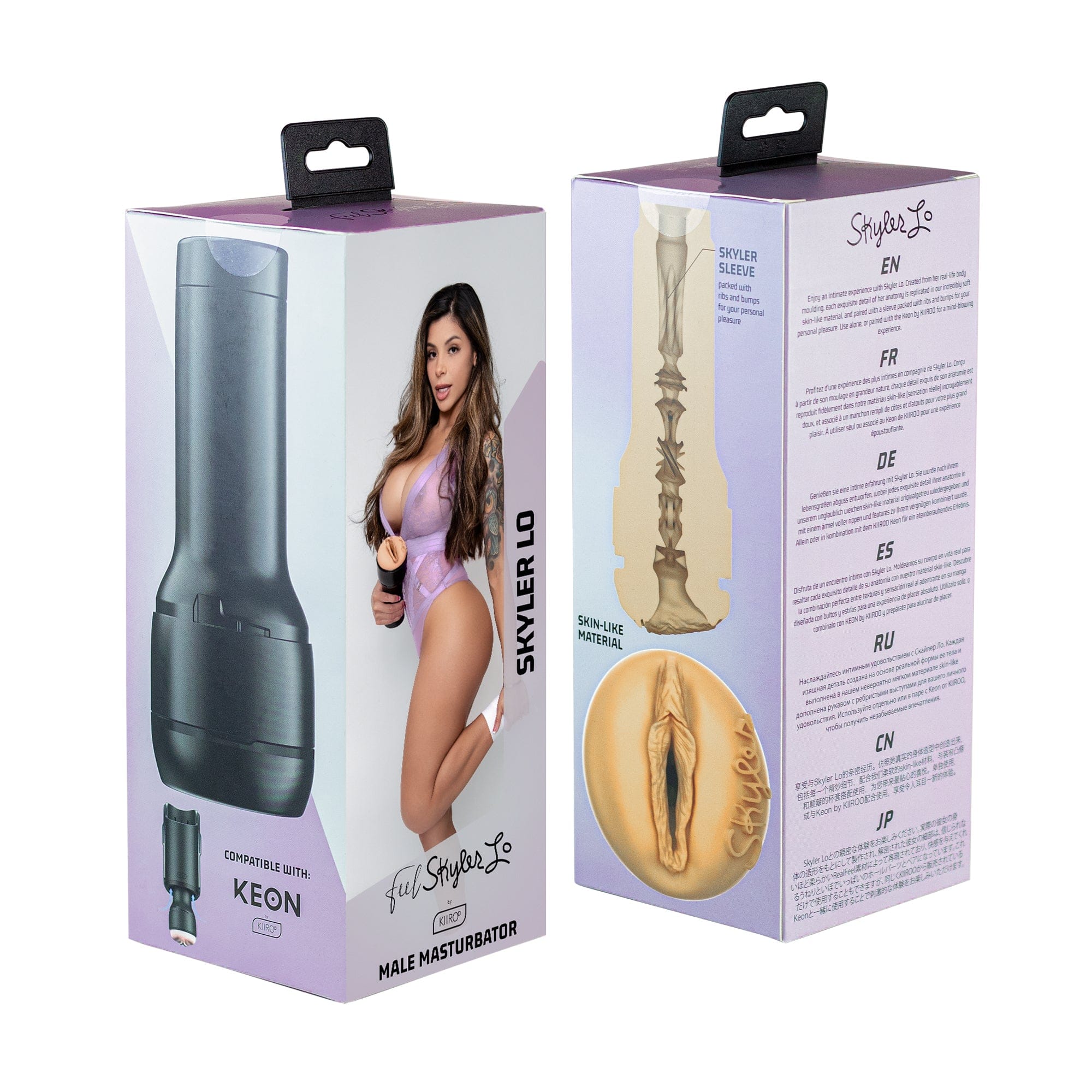 Kiiroo Realistic Feel Skyler Lo Male Masturbation Stroker