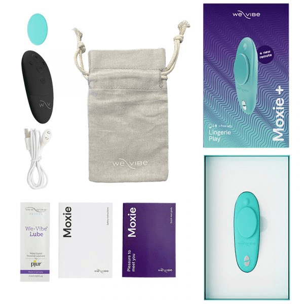 We-Vibe Moxie Plus Discreet Panty Vibrator for Clitoral Stimulation