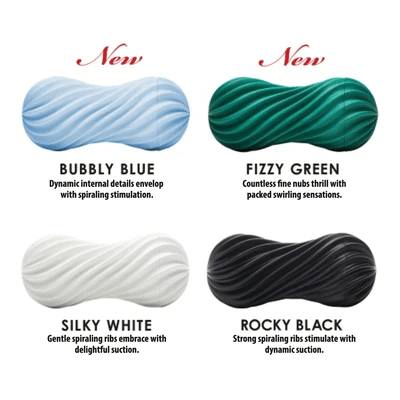 Tenga Flex Reusable Male Masturbator with Spiral Stimulation