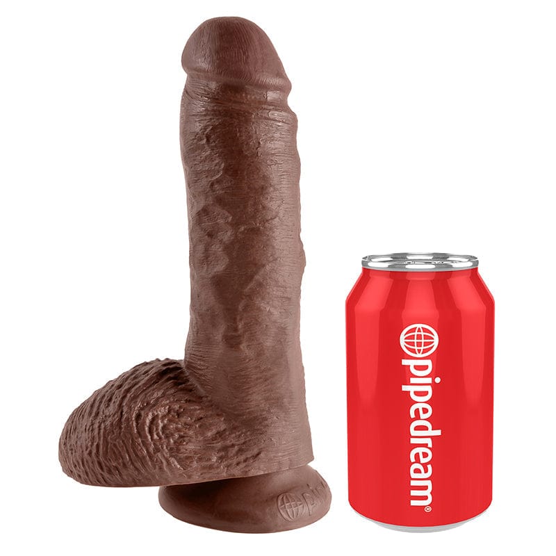 Pipedream King Cock 8-Inch Realistic Dildo with Balls