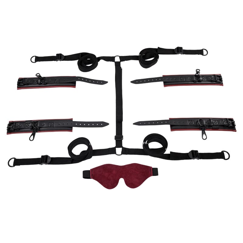 Sportsheets Saffron Luxury Under - the - Bed Bondage Restraint System for Intense Adult Play
