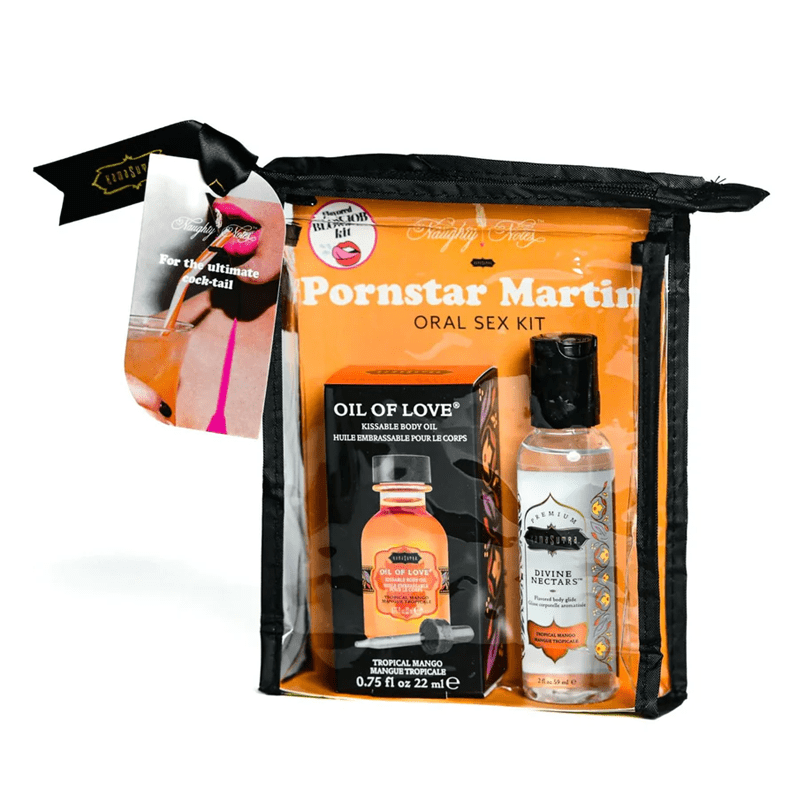 Kama Sutra Tropical Flavor Oral Intimacy Cocktail Kit for Couples