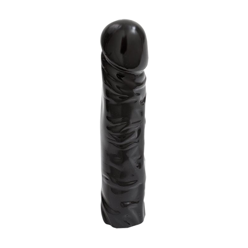 Doc Johnson Classic 8-Inch Black Realistic Dildo for Premium Pleasure