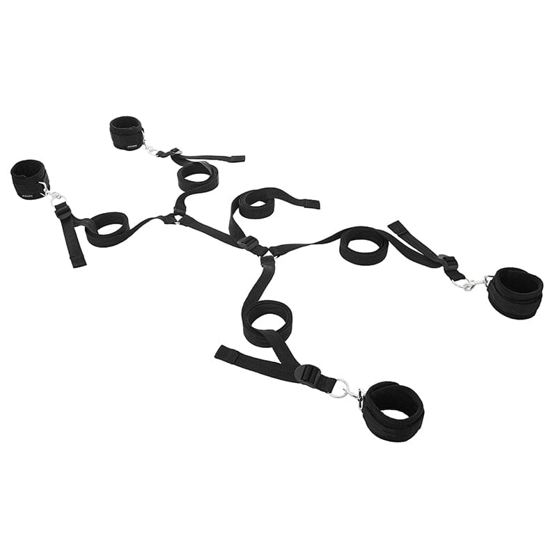 Sportsheets Adjustable and Portable Under The Bed Bondage Restraint Kit