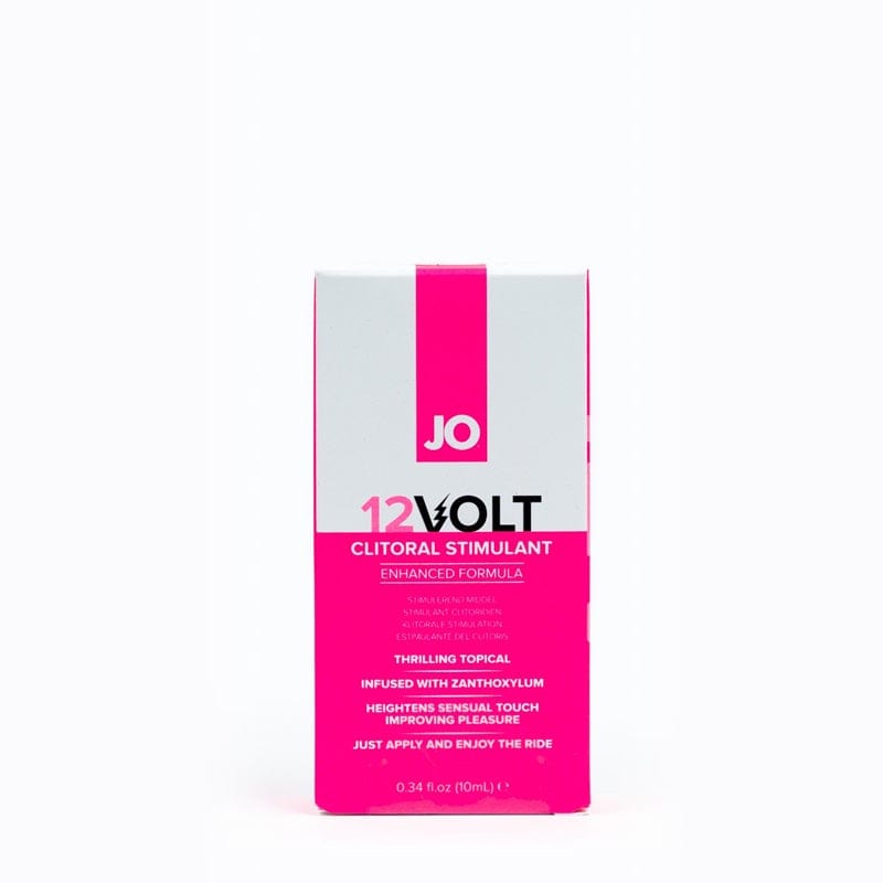 System JO 12Volt Oil - Based Clitoral Stimulant for Enhanced Sensual Pleasure