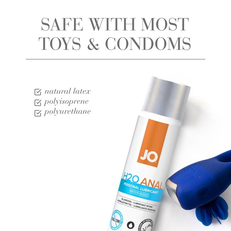 System JO H2O Original Water-Based Anal Lubricant for Enhanced Intimate Play