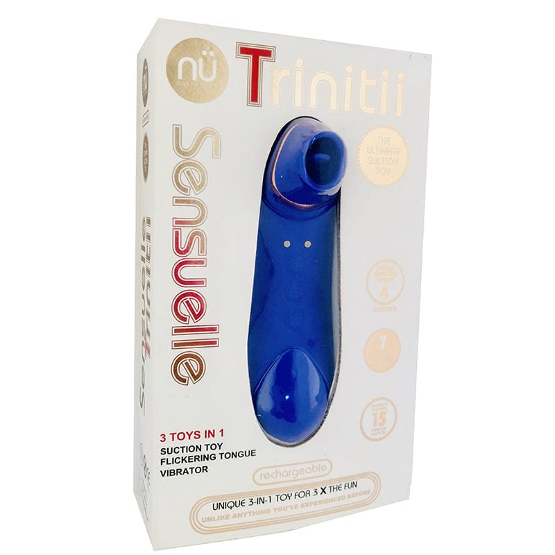 Nu Sensuelle Trinitii Clitoral Stimulation Vibrator with Multiple Functions