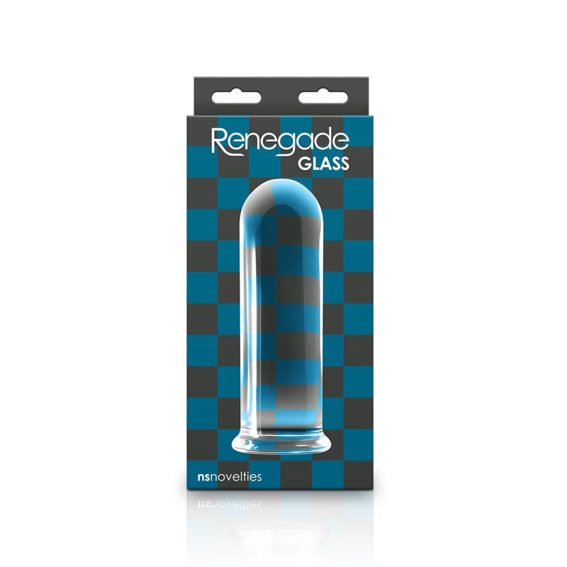 NS Novelties Renegade Collection's Clear Rook Glass Adult Toy
