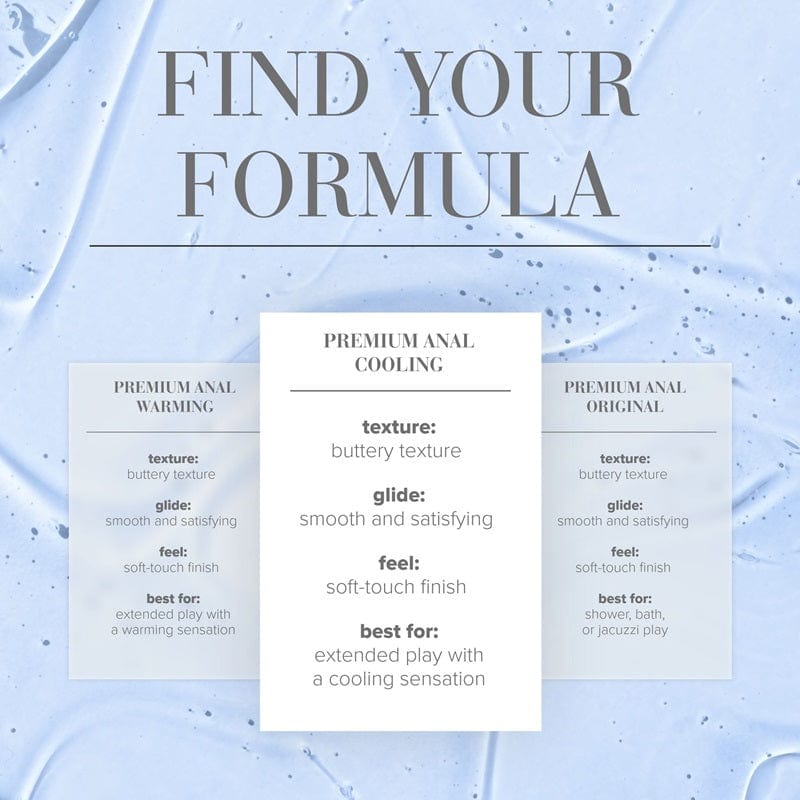 System JO Luxury Anal Cooling Lubricant with Long - lasting Glide