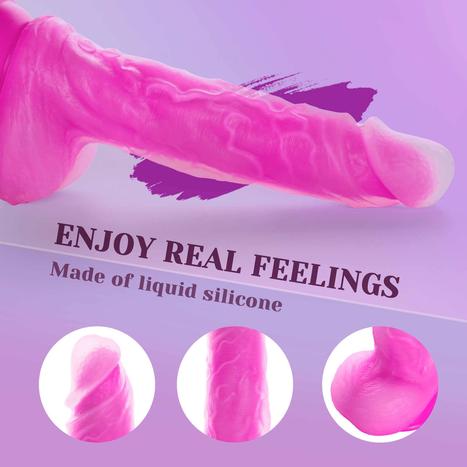 Tracy's Dog Jelivoy Transparent Jellyskin Thrusting Dildo with Dual Motors