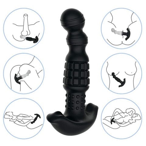 Tracy's Dog Bob Multi-Rotational Waterproof Anal Vibrator for Intense Pleasure