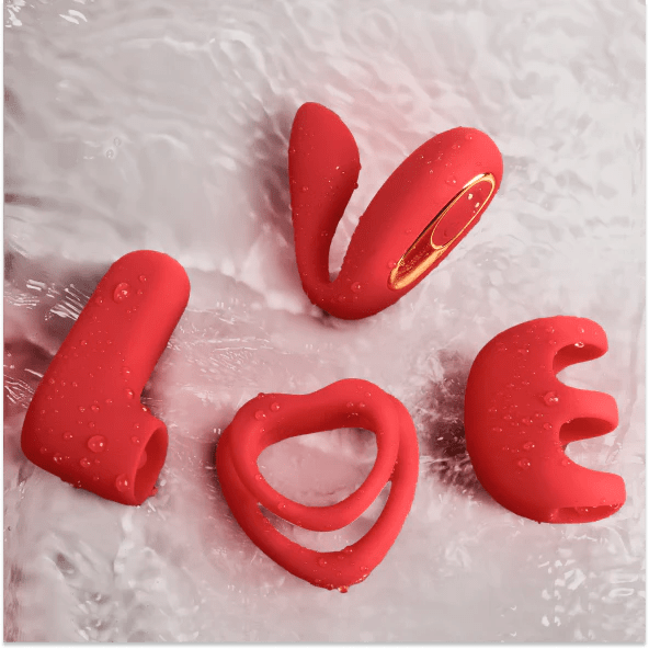 Tracy's Dog Premium Love Couple Vibrator Set for Exciting Intimacy