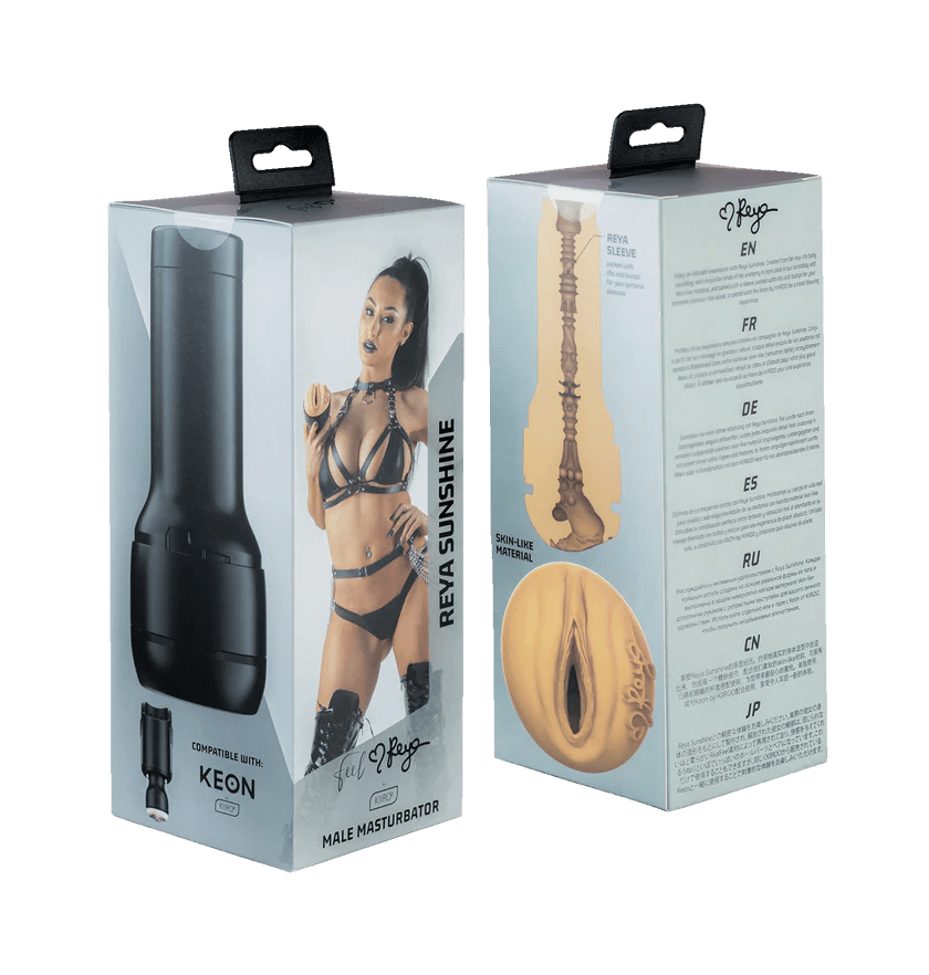 Kiiroo Realistic Reya Sunshine Silky Stroker for Intense Experience