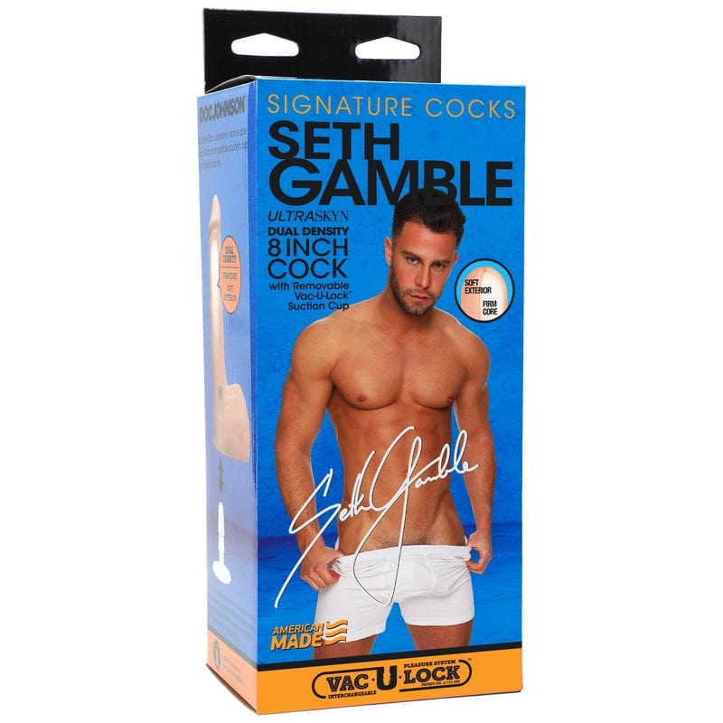 Doc Johnson Signature Realistic Male Sex Toy - Seth Gamble Replica Cock