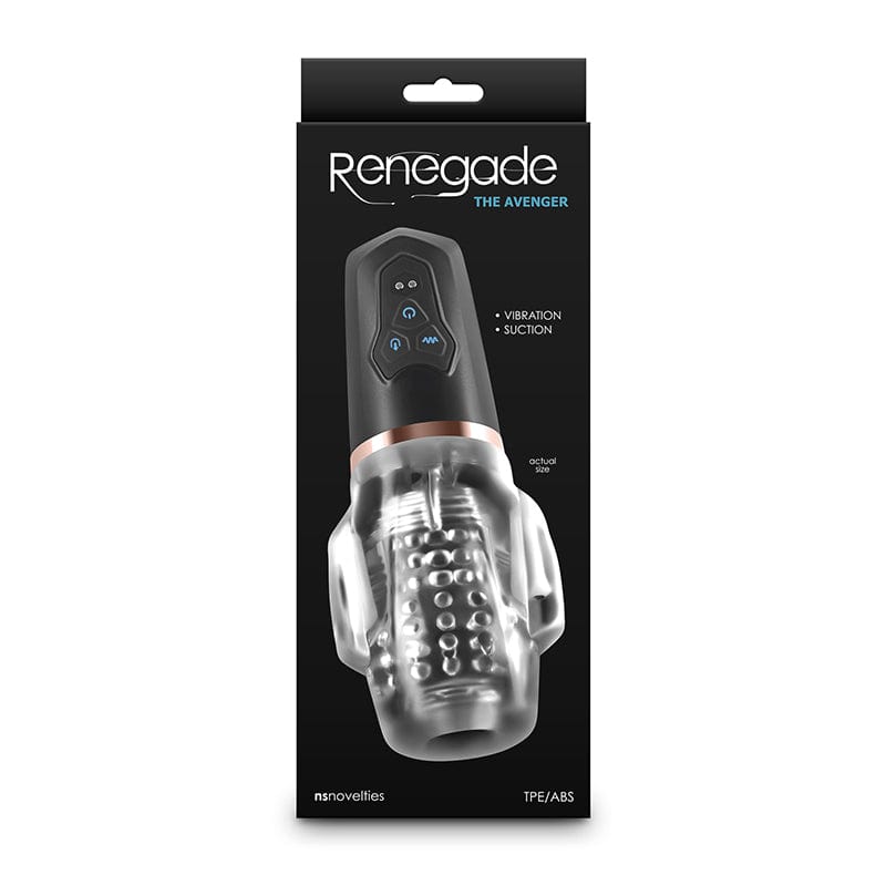 NS Novelties Renegade Avenger Advanced Electronic Male Masturbator for Unmatched Pleasure