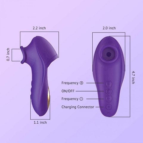 Tracy's Dog Finger Sleeve Style G-Spot Clitoral Sucking Vibrator Sex Toy