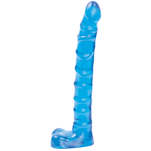 Doc Johnson's Slimline 9 - Inch Realistic Anal Dildo with Balls