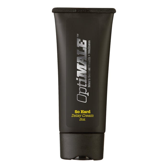 Doc Johnson OptiMALE So Hard Alcohol-Free Delay Cream for Prolonged Pleasure