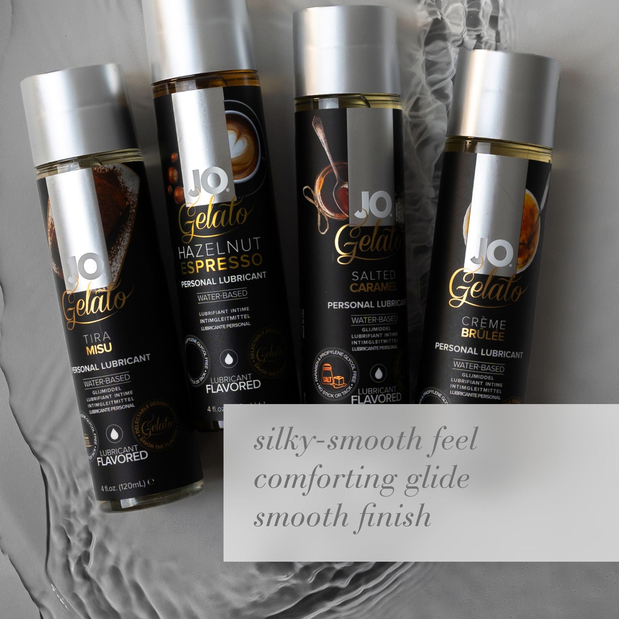 System JO Gelato Lubricant with a Delicious Salted Caramel Flavor