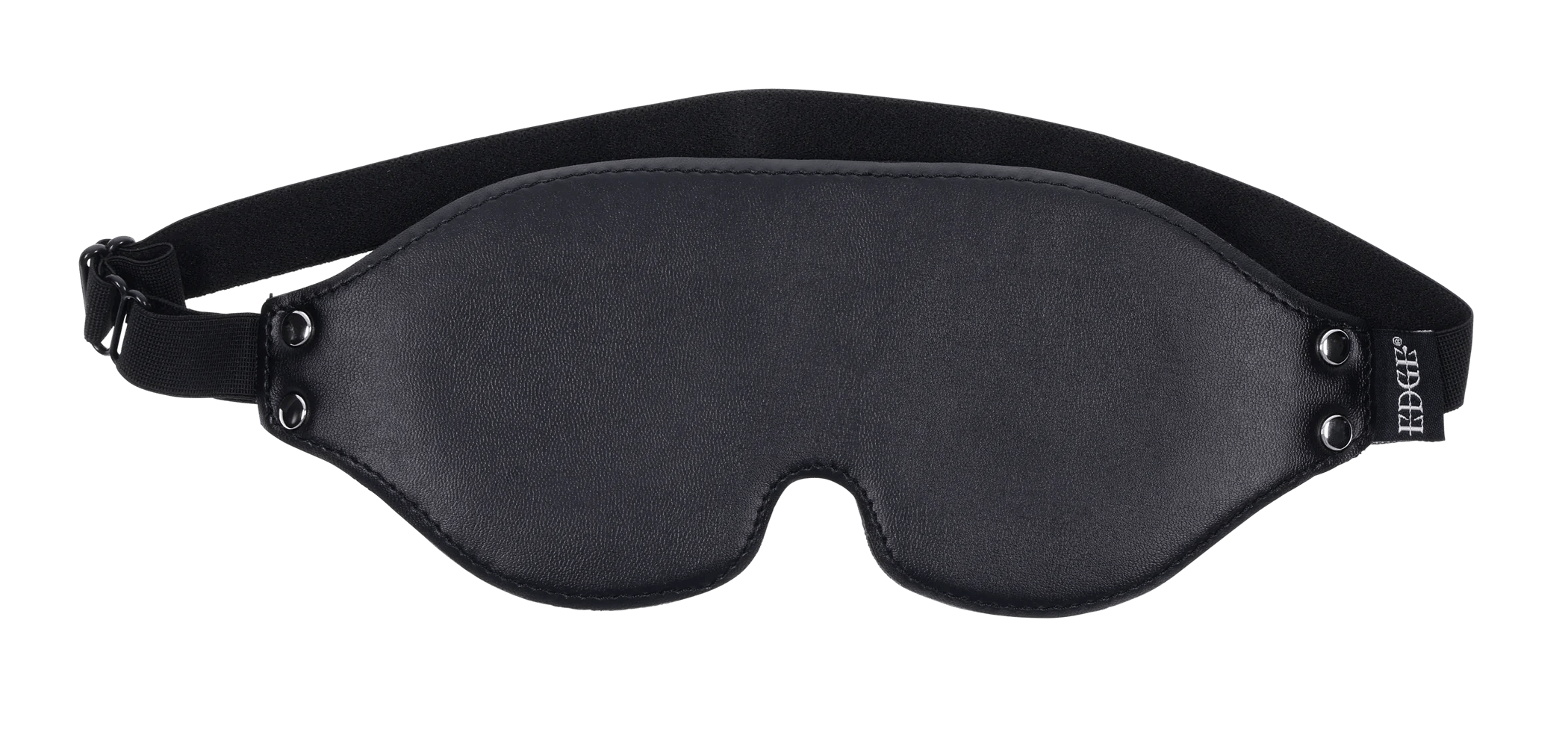 Sportsheets Edge Luxury Faux Leather Total Blackout Blindfold