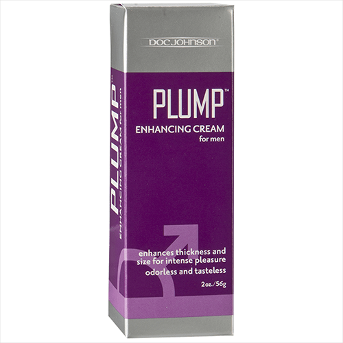 Doc Johnson Male Plumpness Enhancement Cream with Peptides in 2oz Tube
