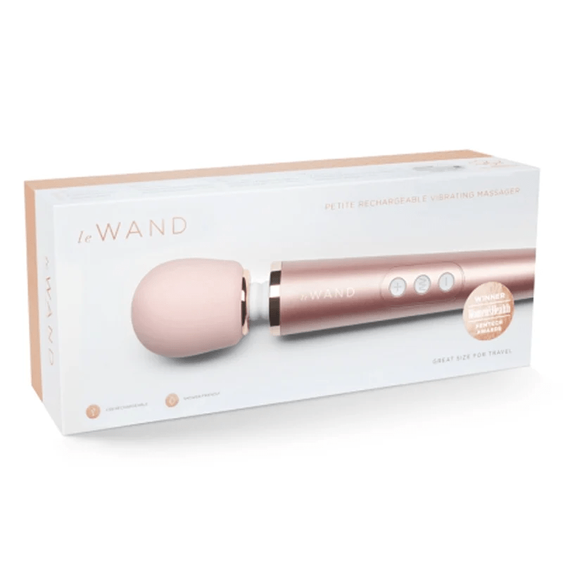 Le Wand Petite: Compact, Rechargeable Massager with Multiple Vibration Modes